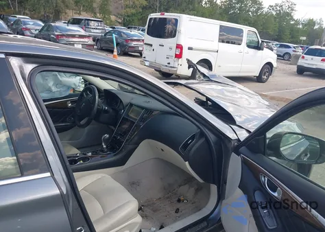 2015 Infiniti Q50 Premium z USA, uszkodzony, nr VIN JN1BV7AR7FM399672